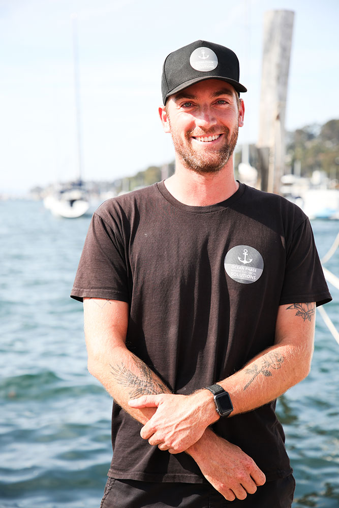 Pittwater Marine Electrician Chad de Rooy